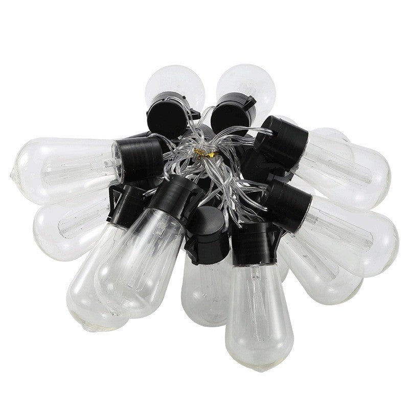 Guirlande de 10 ampoules rétro transparentes